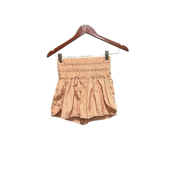 Free People Movement The Way Home Shorts Peachy Elastic Waist Athletic Size XS - Picture 1 of 4
